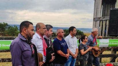 Cerimonia de abertura do PTG estancia velha em homenagem ao Patrão sr. Lauro Arena (in memorian)
